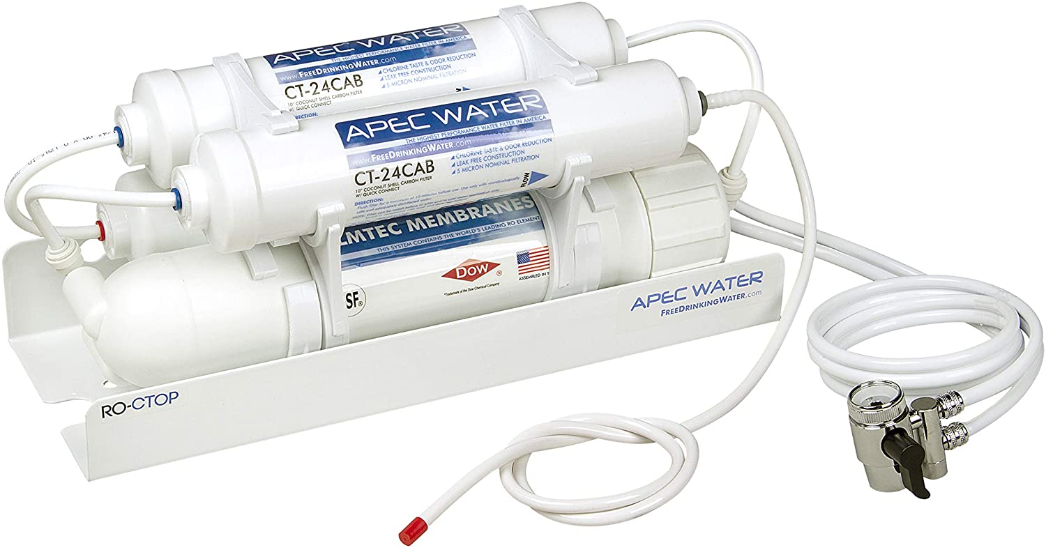 APEC Water Systems RO-CTOP Portable Countertop Reverse Osmosis Water Filter System