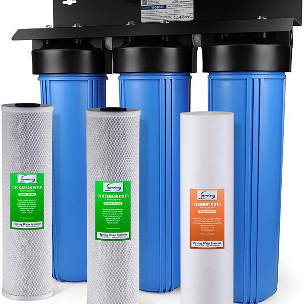 iSpring WGB32B 3-Stage Whole House Water Filtration